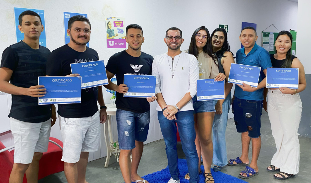 Conclusão do Curso Avançado de Excel da FEP na empresa Coopershoes